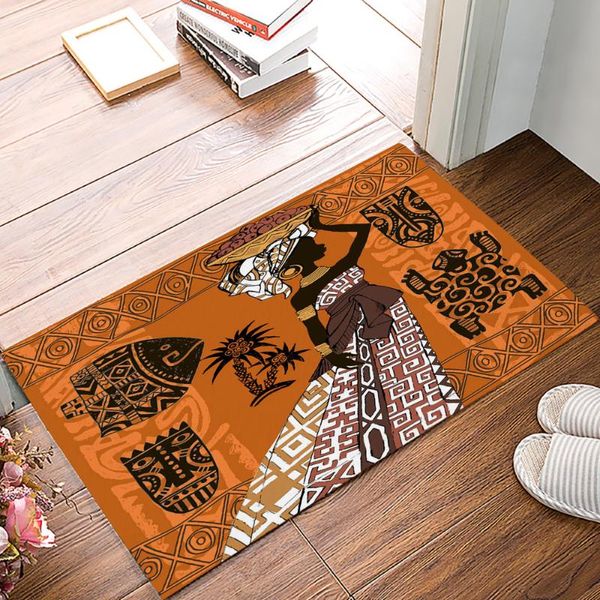 

carpets woman culture retro welcome doormat kitchen bathroom non-slip rugs living room bedroom modern home decoration carpet
