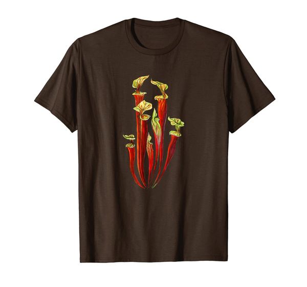 

Carnivorous Plants Shirt - Sarracenia Botanical T-shirt, Mainly pictures