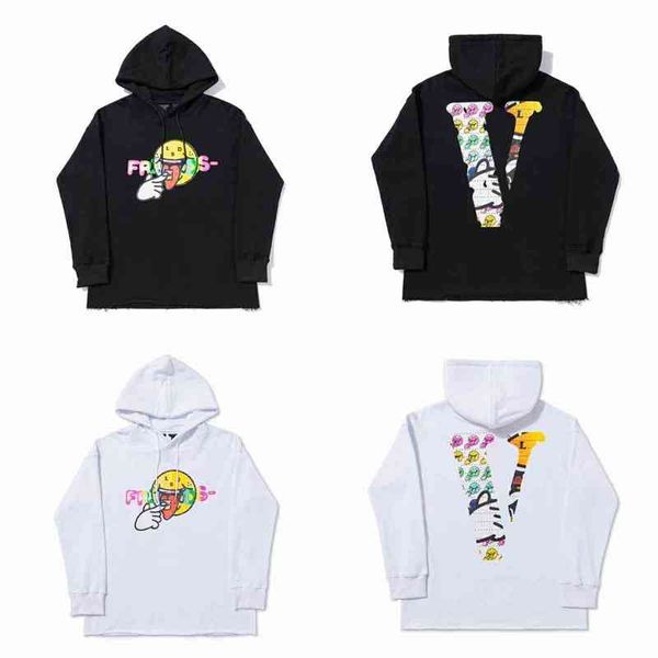 

fashion v hoodies s hoodie fashion brand friends series big clown tongue sticking printing high street zgpb hoodie sweater, Black