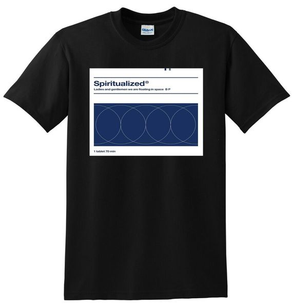 

spiritualized t shirt ladies and gentlemen we are floating in space s m  or xl, White;black