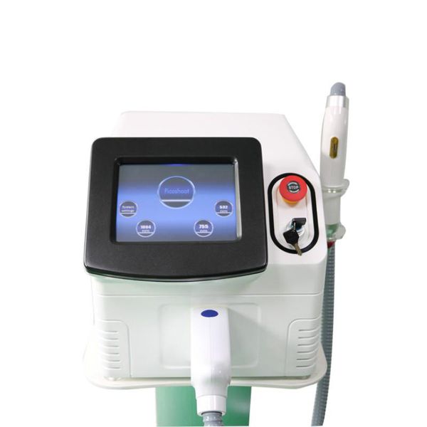 

2021 picos laser eyeline pigment tattoo removal machine 1064nm 755nm 532nm picosecond beauty equipment, Black