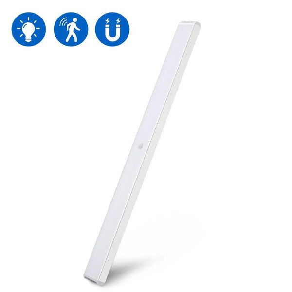 

40cm 6w powered smart led kitchen light hand motion sensor lamp high brightness backlight for cabinet wardrobes drawer