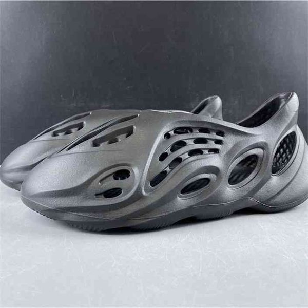 

fashion brand slippers foam men super great quality runner outdoor basketball football soccer sneakers sports sandal summer bedroom party 8b, Black