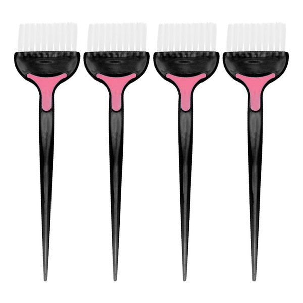 

hair brushes 4pcs dye coloring tools barbershop dyeing brush face mask set, Silver