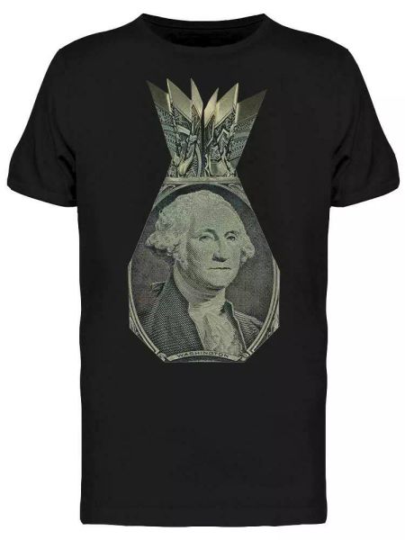 

Pineapple W/Pict Of Washington Tee Men's -Image by Shutterstock, White;black