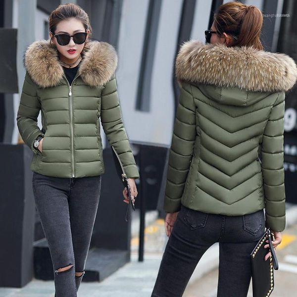 

women's down & parkas solid regular fashion women pockets hooded overcoat casual closure winter long sleeve coat zipper slim outwear th, Black