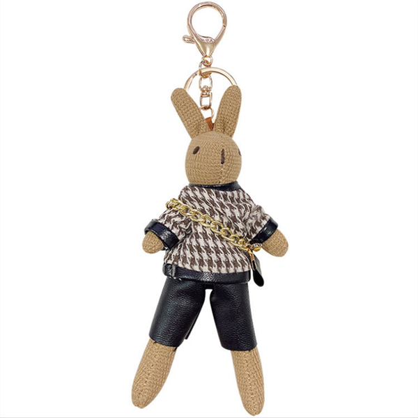 

keychains east gate keychain lovely fashion doll backpack pendant bag car keys accessories keyring product gift, Silver