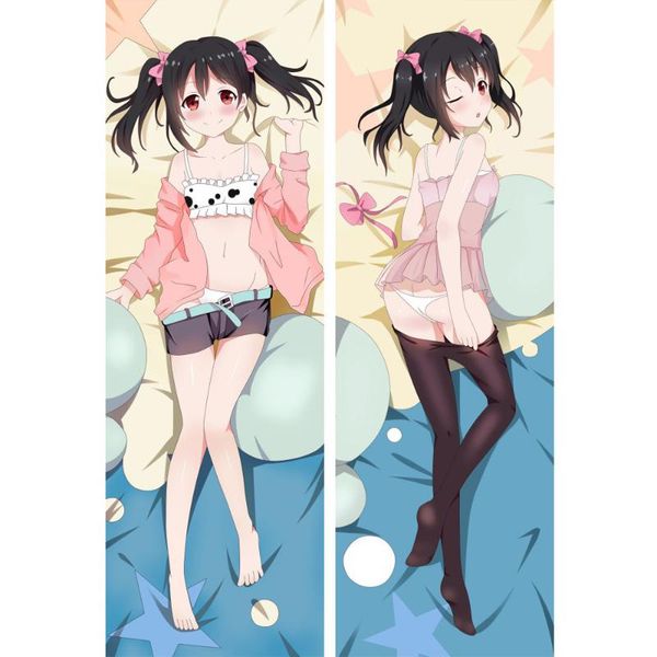 

pillow case anime lovelive schoolidolproject nico yazawa dakimakura hugging body home bedding cover