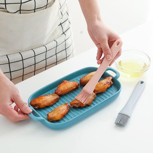 

tools & accessories high temperature resistant silicone oil brush barbecue kitchen bbq cooking tool baking pancake camping gadgets