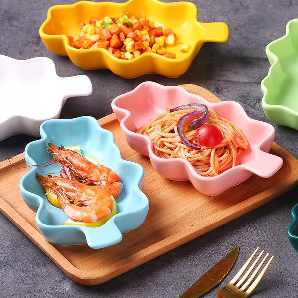 

bowls nordic ceramic baked rice bake plate cute children's breakfast bowl creative dessert fruit ordering tableware