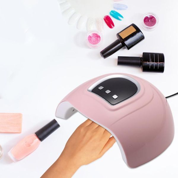 

dryer light fast curing auto sensor 36w nail led uv polish usb not black hand manicure tools1