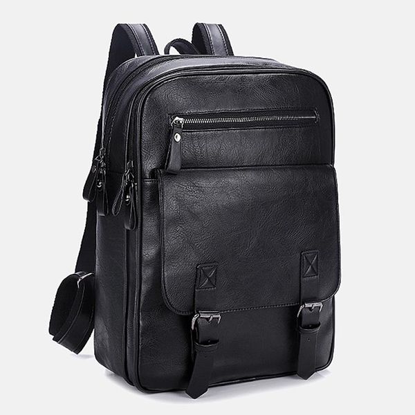 

backpack retro travel suitable for ladies and men's school students large capacity leisure outdoor lapbag