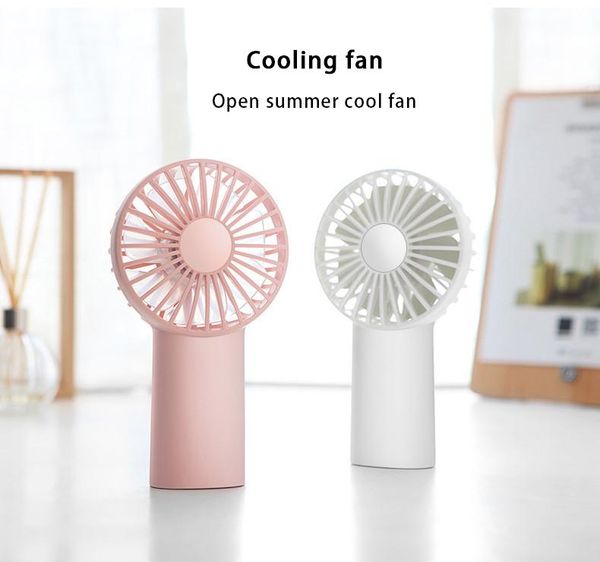 

electric fans eloole mini handheld portable charging fan work study office silent desk3-speed adjustable air cooling usb ventilador
