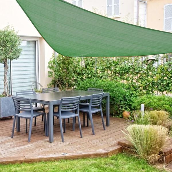 

shade rectangle triangle outdoor sun sails canopy uv protection oxford cloth sunshade tools for garden and swimming pool