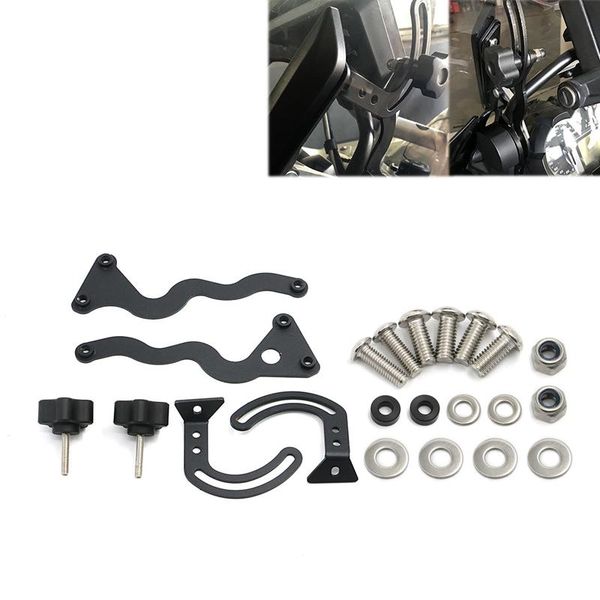 

motorcycle windshield gs 1200 1250 r lc/ 2014 -2021 support holder windscreen strengthen bracket for r1200gs adventure 13-17
