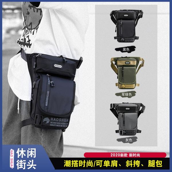 

men's outdoor riding leg bag multifunctional tactical waist bags fishing sport bolso hombre bandolera saszetka na biodra