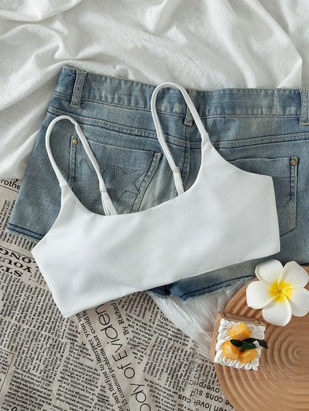 

spaghetti strap bikini i4ek#, White;black