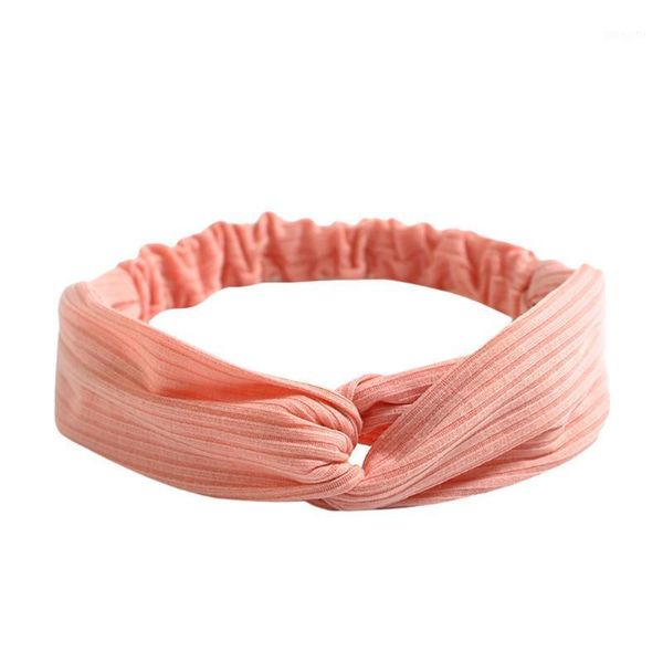 

womens crochet knit knot head wrap knitted solid winter headband cross elastic soft hair band loop band1