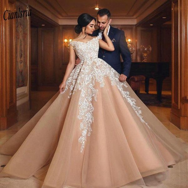 

party dresses champagne off the shoulder saudi arabic ball gown evening dress appliques lace sleeveless long formal, White;black