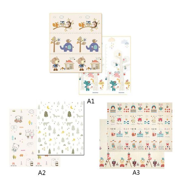 

outdoot mat portable foldable baby climbing pad foam non-slip xpe environmental tasteless game blanket 200*150*1cm outdoor pads
