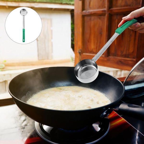 

spoons portion control long serving spoon practical ladle sturdy