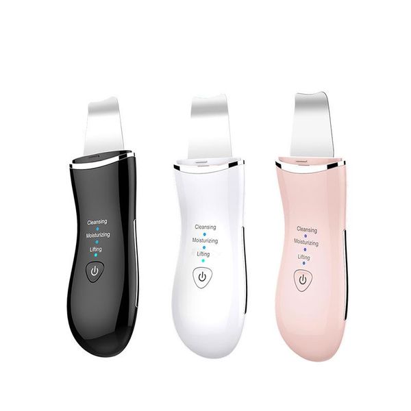 

ultrasonic skin cleaner ion import instrument micro-current beauty facial pores electric massagers