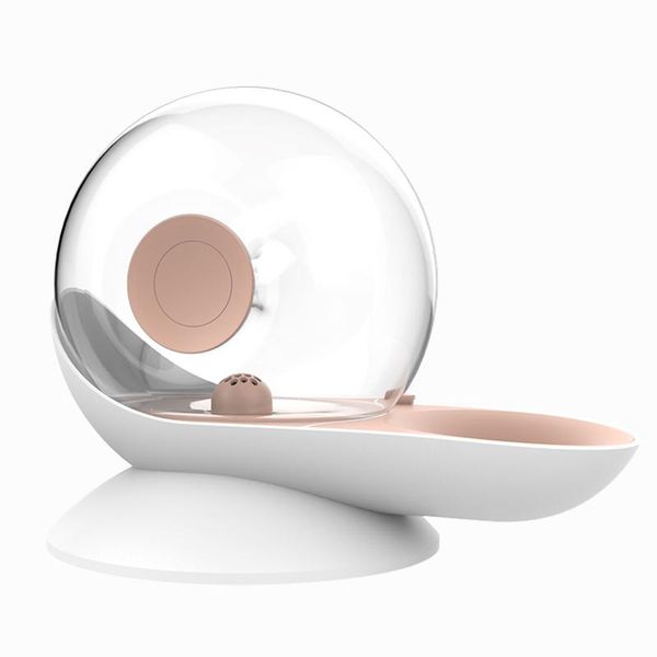 

automatic refill cat water dispenser snail shaped for dog cats feeder pet drinking bowls self-dispensing gravity waterer 2.8l & feeders
