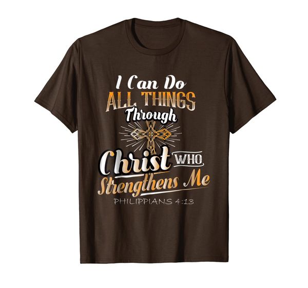 

i can do all things through christ who stregthens me philipp, White;black