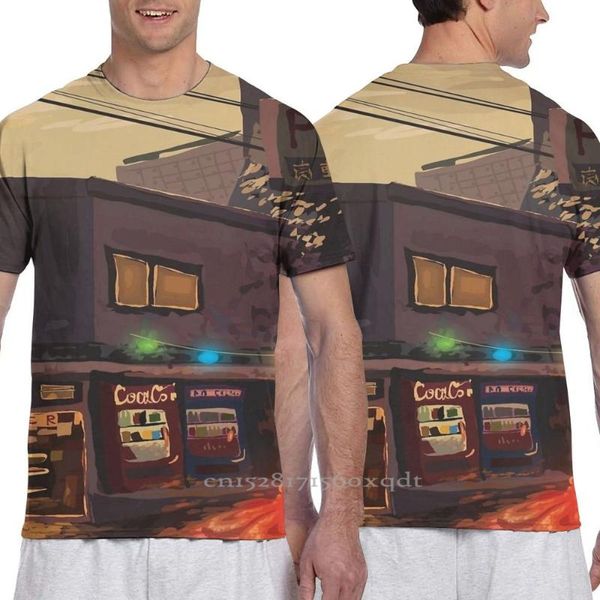 

men's t-shirts corner shop men t-shirt women all over print fashion girl t shirt boy tees short sleeve tshirt, White;black