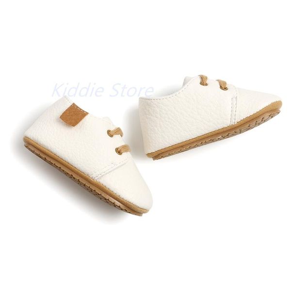 

first walkers baby moccassins flat casual leather shoes for borns white sneakers with soft rubber bottom girl boy retro fashion