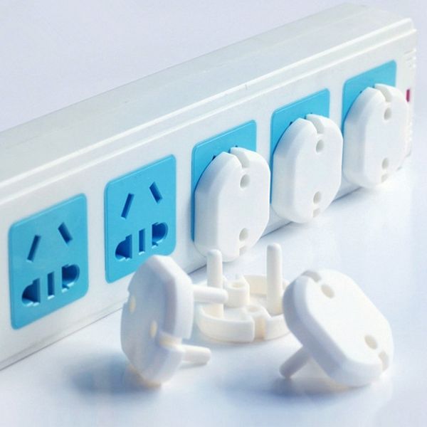 

10pcs eu power socket electrical outlet baby children safety guard protection 753 s2