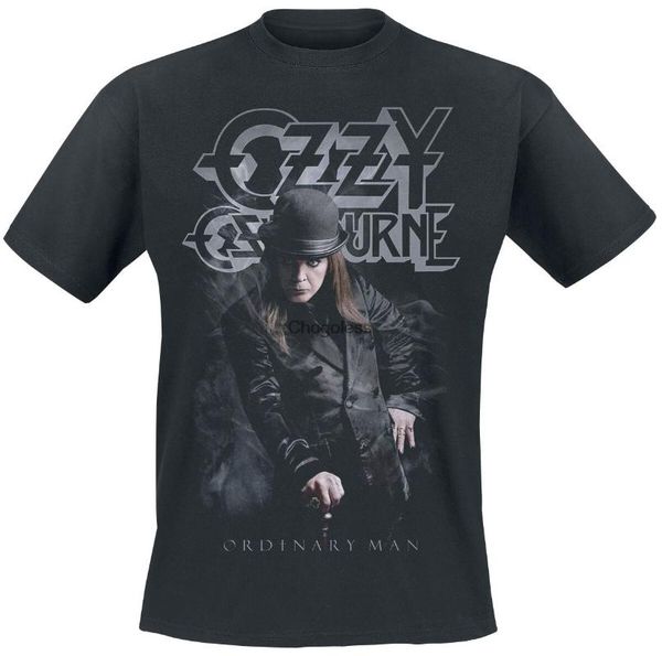 

men's t-shirts ordinary man standing ozzy osbourne t-shirt, White;black