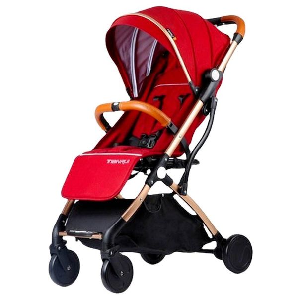 

strollers# light baby stroller portable can sit lie travel car carriage four wheels pushchair