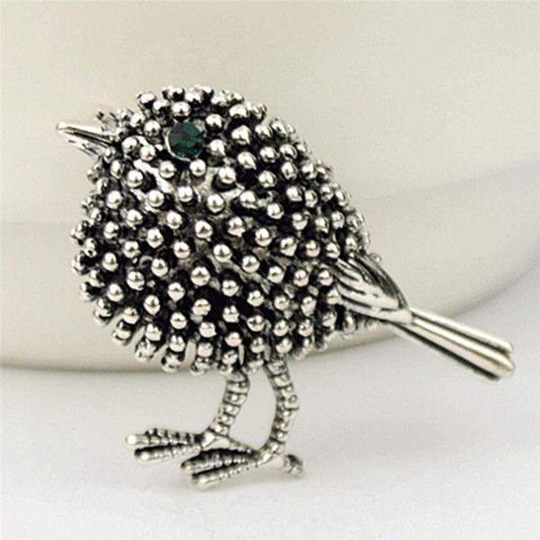 

pins, brooches vintage bird lovely little birds dress collar suit sweater banquet decoration women brooch hijab pins jewelry, Gray