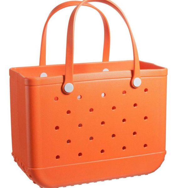

storage bags silicone beach extra large eva baskets with holes kitchen bag capacity tote handbags summer vacation