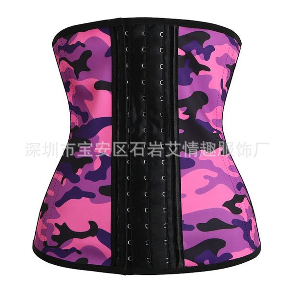 

camouflage 8082 series corset, Black;white