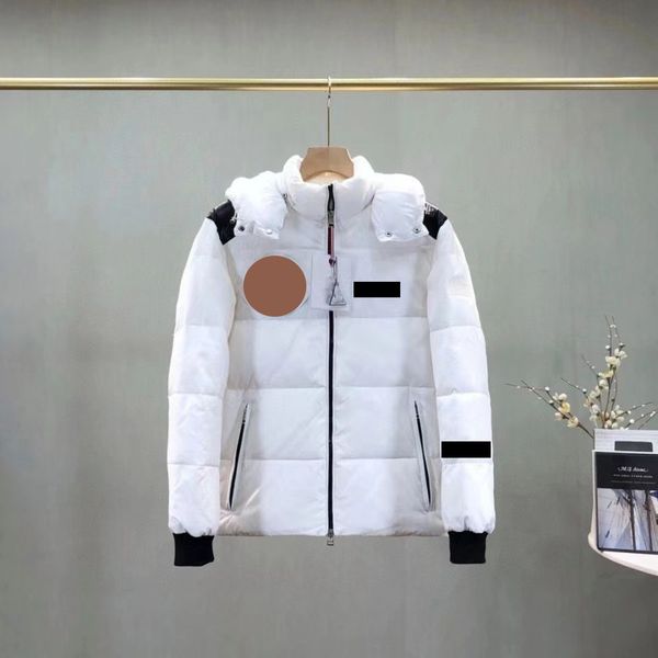 

luxury french men's down jacket maya france brand designer hooded coat jackets letter coats, Black
