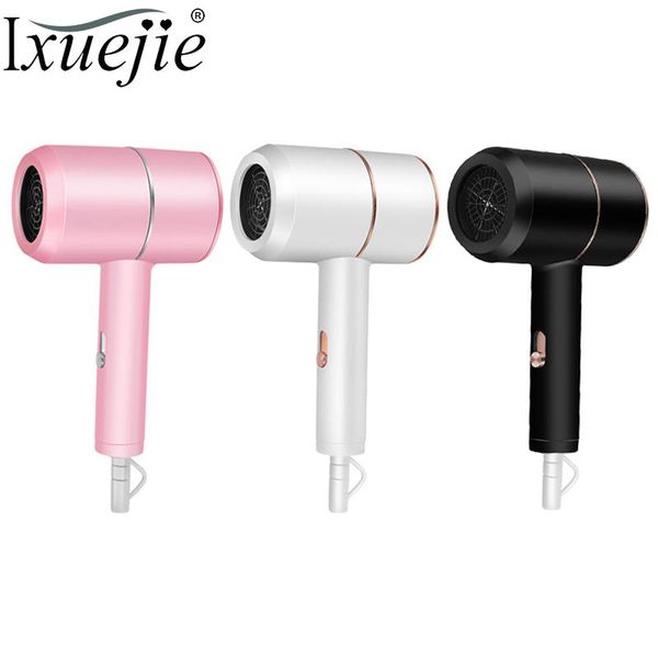

electric hair brushes ixuejie 1800w dryer pink mini blow for student dormitory blowdryer air collecting drying tools 210-240v