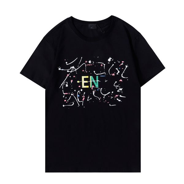 

21ss fashion men's casual men's designer t-shirt men's paris france street shorts sleeve clothing t-shirt brand, White;black