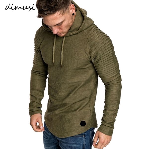 Dimusi Marca Moda Mens Hoodies Homens Color Sólido Com Capuz Moletom Moletom Mear Hoodie Hip Hop Hoodies Sportswear Tracksuit, TA3301 211106