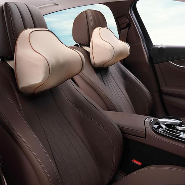 

seat cushions car rest pillow headrest memory foam neck support cushion cover