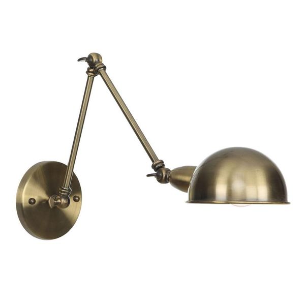 

loft industrial wall lights fixture iron adjustable mirror light sconce e27 4w led edison lamp applique murale luminaire
