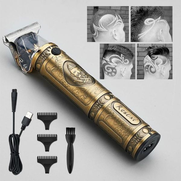 

hair clippers usb electric men professional trimmer waterproof cordless barber gift for wholesale