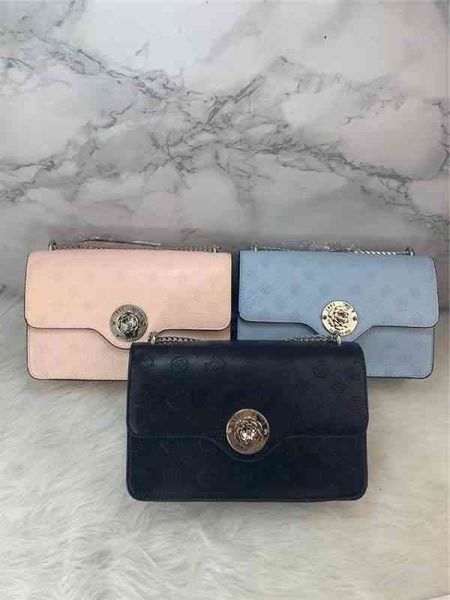

bag embossed 2021 new gues cap chain square women's single shoulder diagonal span