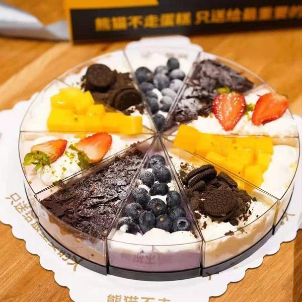 

disposable cups & straws 20pcs creative cake dessert yogurt cup wedding birthday party favors baking decoration pastry fruit salad food cont