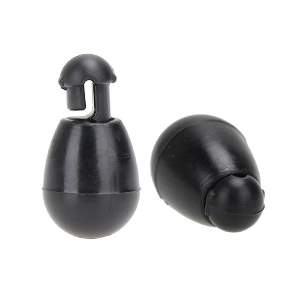 

50pcs/bag black quick change beads carp fishing line holder terminal tackle hook links method feeders braid