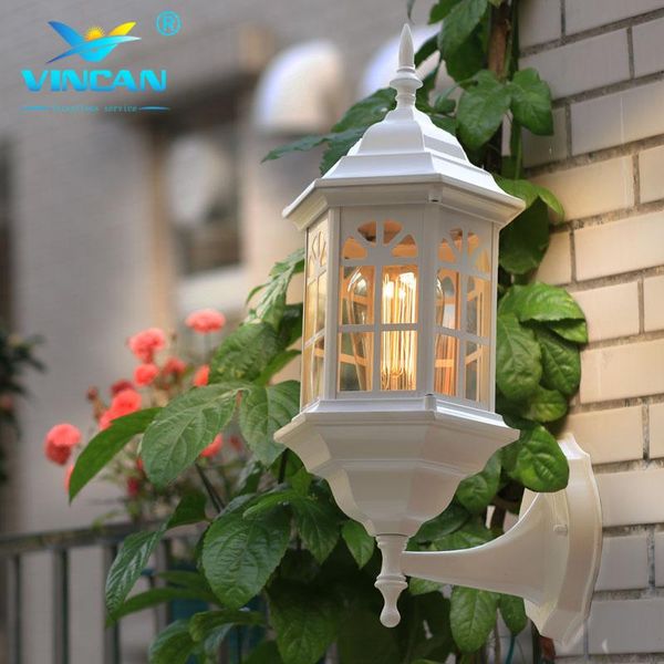 

wall lamp fashion outdoor waterproof the door led american brief house
