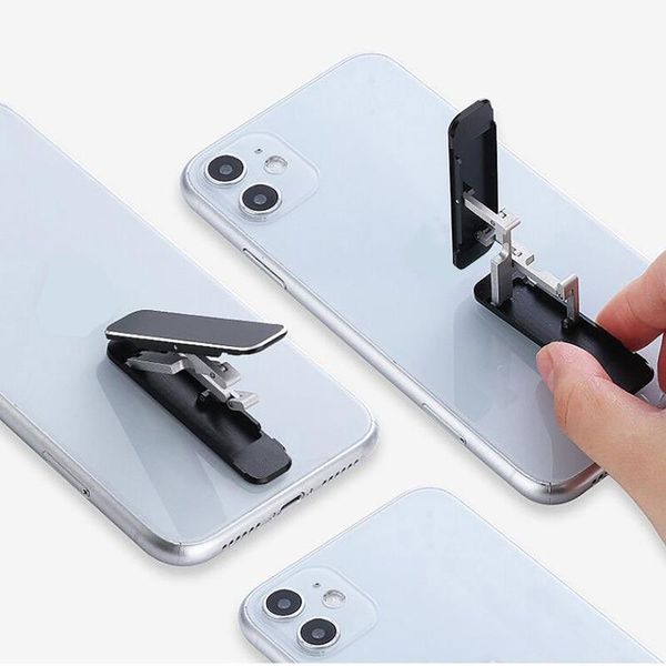 

cell phone mounts & holders mobile folding deskstand multi-angle aluminum kickstand cradle holder for office desk compatible#p30