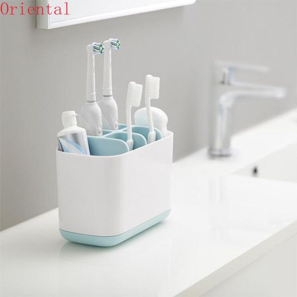

toothbrush holders 4 color holder automatic toothpaste dispenser electric storage box bathroom accessories