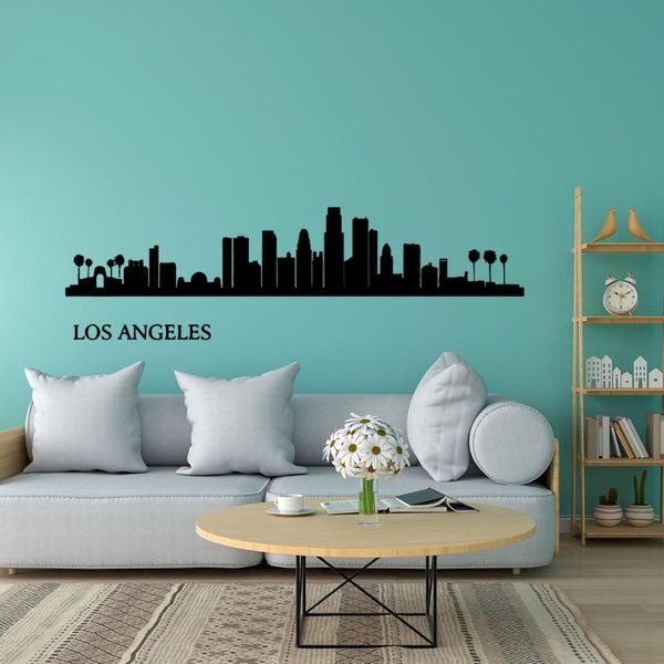 

wall stickers cartoon city home decor for kids room living mural custom